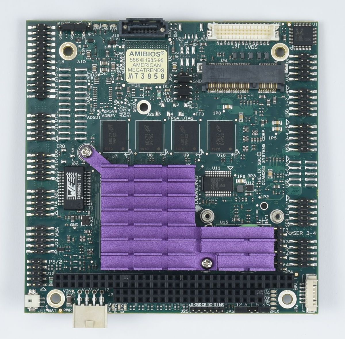 Helix PC/104 SBC: Processor Modules, Rugged, wide-temperature SBCs in PC/104, PC/104-<i>Plus</i>, EPIC, EBX, and other compact form-factors., PC/104